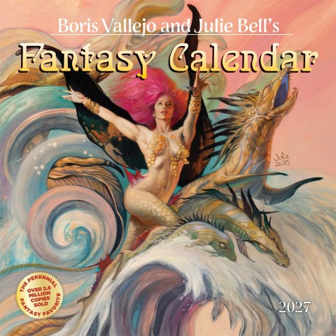 Boris Vallejo and Julie Bell’s Fantasy Wall Calendar 2027
