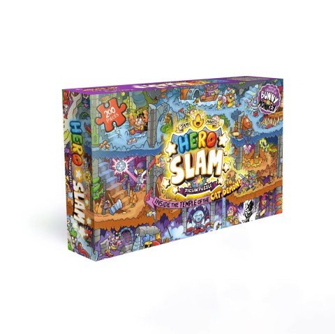Jamie Smart’s Hero Slam Jigsaw Puzzle: Inside the Temple of the Cat Demon